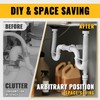 VIVIDA Double Sink Drain Kit, 1-1/2" Flexible Sink P Trap,