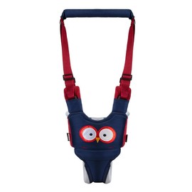 Baby Walking Harnesses Backpack, Safety Assistant Learning Walk Helper, Handheld Adjustable Wings Protective Belt - Color: Navy Blue, Size: 6-24 Months