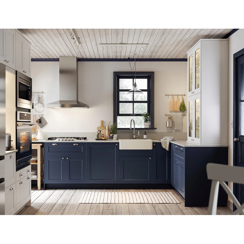 IKEA AXSTAD Drawer Front Matte Blue 36x5" 104.679.41