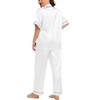 SWOMOG Plus Size Silk Pjs for Women Satin Pajamas Bridal