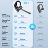 New bee Bluetooth Headset, Wireless Bluetooth Earpiece for Cellphone with