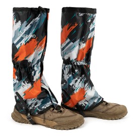 Waterproof Leg Gaiters for Men and Women Adjustable Snow Boot Gaiters for Hiking in Hunting Sand and Mud Mountain Climbing or Snowshoeing (DoodleA M)