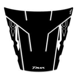 Resin Bike Motorcycle 3D Stickers Compatible with Yamaha Tmax 500 2008-2011. Tail Section Protection from Impact and Scratches. 3D Resin Coated Sticker - Gadget Moto
