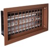 Air Vent RABR Heavy-Duty Automatic Foundation Vent, Brown, 50", 1-Qty