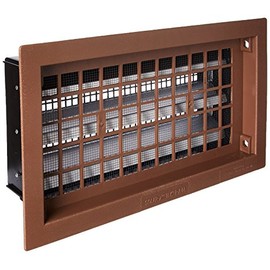 Air Vent RABR Heavy-Duty Automatic Foundation Vent, Brown, 50", 1-Qty