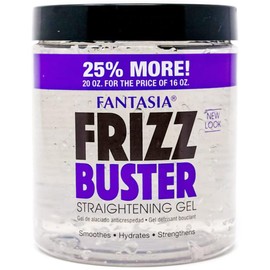 Fantasia Frizz Buster Gel Alisador - 20 fl oz (Paquete de 2)