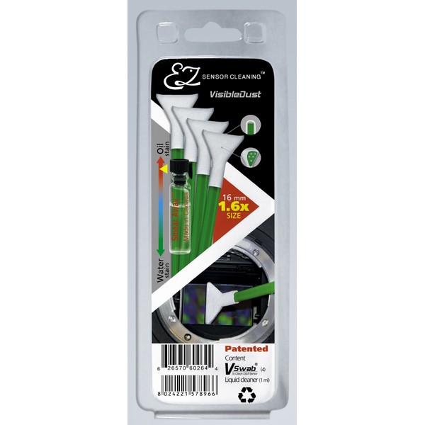 Visible Dust 1.6x Size Sensor Cleaning Kit (1ml Smear Away