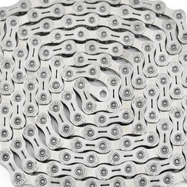 YBN 11 Speed Chain 120 Link w/ Power Lock , Silver, YB2701