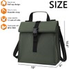 Insulated Lunch Bag for Men/Women/Kids, Roll top Reusable Lunch Box