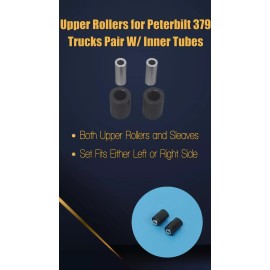 Unbranded Peterbilt 379 Upper Hood Roller Pair (With Inner Tubes)