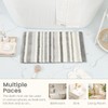 Scandinavian Bath Mat Non Slip Super Absorbent Bathroom Soft Microfiber