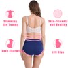 YaShaer Women Underwear High Waist Cotton Briefs Ladies Panties Tummy