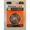 2-1/2" 63.9 mm DiamondSure Diamond Drill Bit Hole Saw for Glass, Tile, Granite, Ceramic, Porcelain, Stone