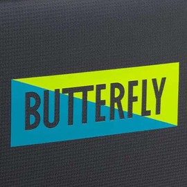 Butterfly Table Tennis Racket Case, YT Case, Holds 2 Rackets, 63400 Lime