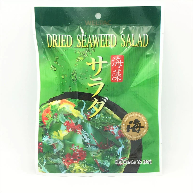 WEL-PAC Dried Seaweed Salad 0.7oz / 20g