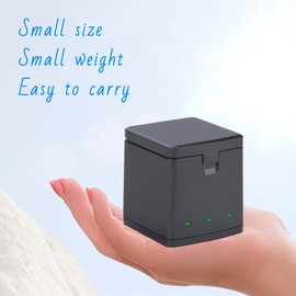 Battery Charger for GoPro Hero 13,Triple Slot USB Charging Case with Type-C Cord Fully Compatible with GoPro 13 Black Accessories