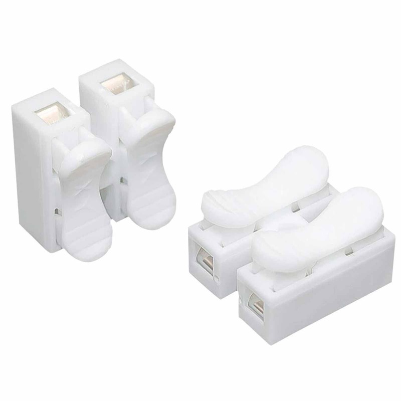 30pcs White No Solding Welding Quick Cable Wire Connector No