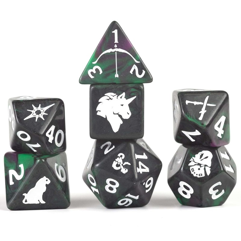 D&D Adventure Dice (Legend of Drizzt)