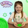 Glow in the Dark Putty - 2 x Squeezable Exciting