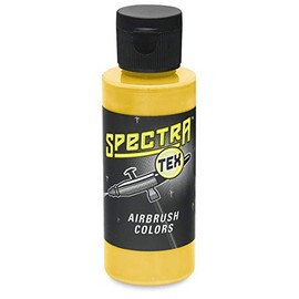 BADGER Spectra Tex Airbrush Paint Gold 2 Oz./Metallic Gold-55-154