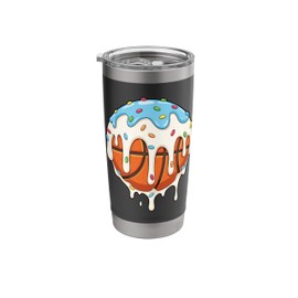 Ice Cream Sweet Hoop Drip Sprinkles Basketball Player Stainless Steel Insulated Tumbler