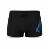 Men’s Quick-Dry Swim Trunks for Beach & Pool – Printed