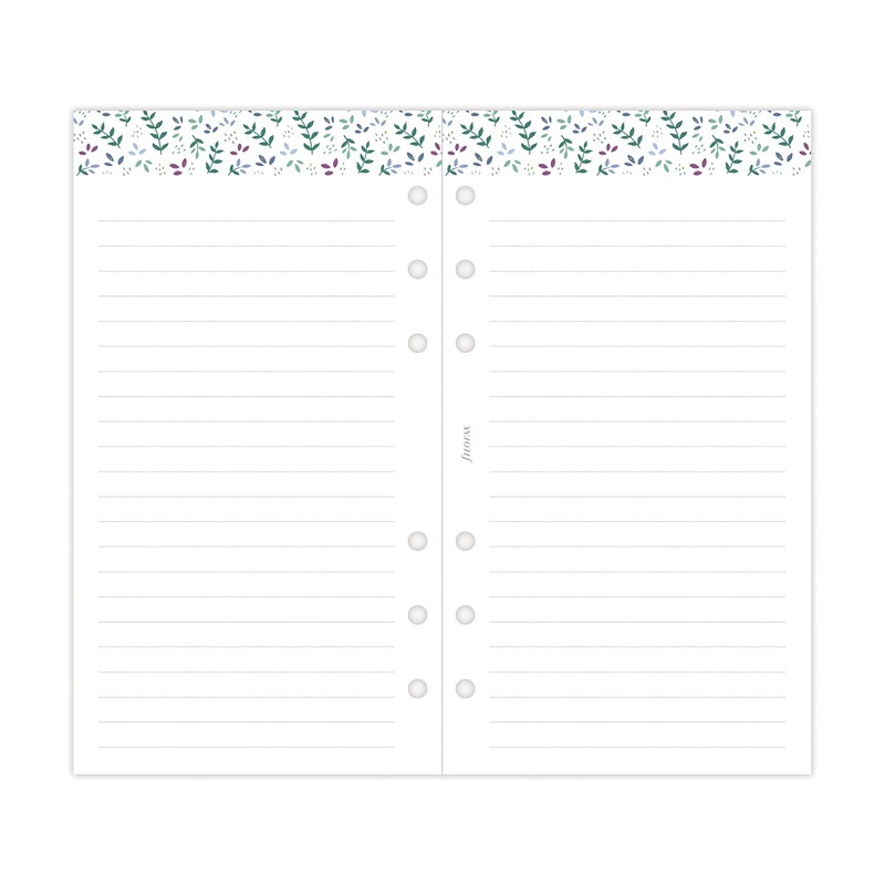 Filofax Personal Garden week to view diary - 2024