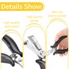 Bonding Remover for Extensions, Dreadlocks Extension, Extensions Remover Replacement Clips,