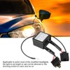 Aramox Polar Negative Converter, 2pcs Alloy LED Negative Converter Polar