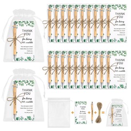 20 Pcs Thank you Inspirational Pens Bulk Gifts, Employee Appreciation Gift Motivational Quote Ballpoint Pens with Organza Bags and Thank You Cards for Teacher Student Coworkers Staff Gifts (5-20Pcs)