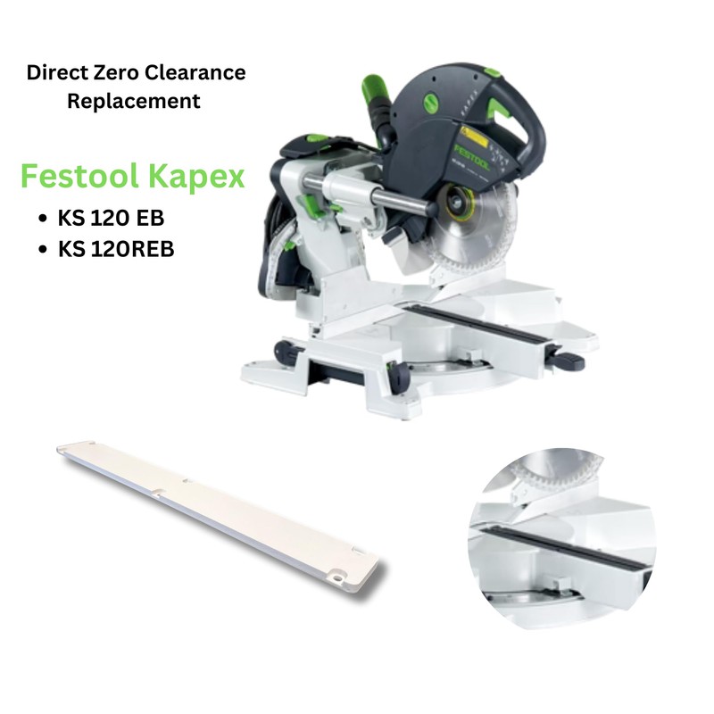 Carve Tech Zero Clearance for Festool Miter Saw