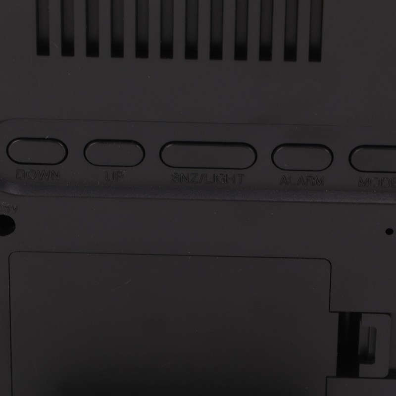 Mirror Alarm Clock 2 Level Brightness Adjustment Ear Design LED