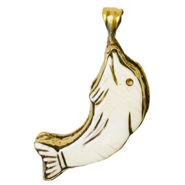 Himalayan Craft Bone Locket for Women, Young Girls Inlay Antique Vintage A Quality Fashion Locket Comes On Gift Box