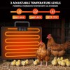 Chicken Coop Heater, Safe Radiant Space Heat Energy Chick Pet
