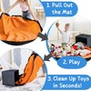 XL Toy Storage Organizer with Play Mat - Storage Bag/Box