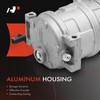 A-Premium A/C Compressor with Clutch Compatible with Jeep Liberty 2.8L