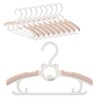 Ange Smile Baby Hangers, Set of 10, Telescopic, Children's Hangers,