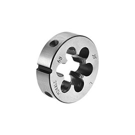 uxcell M24 X 1.5 Metric Round Die, Machine Thread Left Hand Threading Die, Alloy Tool Steel