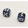 Natural Hand Carved Gemstone Various Crystal Healing Lucky Dice 15mm