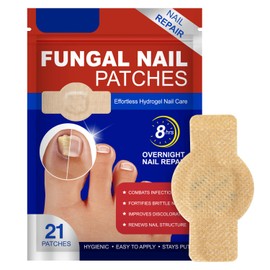 Parches Reparadores para Uñas con Hongos – Correctores de Uñas Encarnadas y Descoloridas, Hidratantes y Fortificantes, Tratamiento para Uñas Quebradizas (Pack Multiuso)