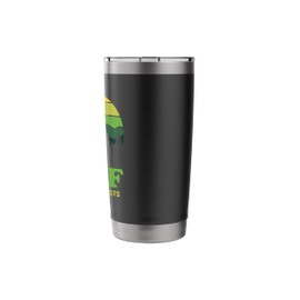 DILF Dude I Love Forests - Funny Nature Hiking Tree Camp Fan Stainless Steel Insulated Tumbler