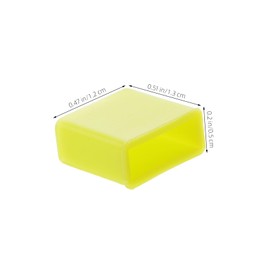 SEWACC 20pcs USB Dust Cover Caps Soft Port Protectors for USB Male Plugs Compatible with Flash Drives and Charging Ports Easy Identification