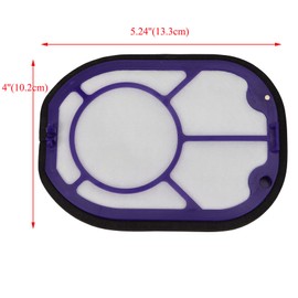 LGEGE Pre Filter Pad Cover 2 Pcs Set Compatible with Dyson DC16 Vacuum Cleaners, Washable ReplacementAccessories for DC16 Hand-held Vacuums