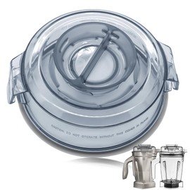 WSEYU Replacement Lid Compatible with Ascent 48 oz Container A3500 A2500 X2 X4, Top Cover Replacement for Ascent X Blender Pitcher 48oz with Self-Detect, A3300 A2300 X3 X5, BPA Free