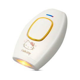 SANRIO Depiladora Profesional de Luz Pulsada Hello Kitty HK-IPL con 300,000 Disparos; Elimina Vello Facial, Corporal, Axilas, Piernas, Bikini y Brazos; Reducción Permanente, Uso en Casa, Unisex, Alternativa a Depiladora Láser Mujer