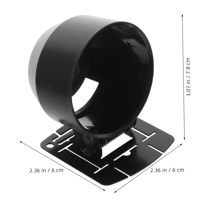 BUGUUYO Single Gauge Holder for Car Dash Durable Instrument Mount