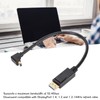 DP to Minidp Adapter Multifunction Supports 8K 60Hz 4K144Hz Bidirectional