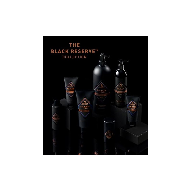 Jack Black Black Reserve Body & Hair Cleanser con cardamomo
