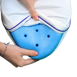 GC GLOBALCOMMERCE Soft Pillow Legs Aid Right Position Sleeping Against Pain Back Posture Problems Relaxation Anatomical Sleep Sciatica Women Pregnancy Knee
