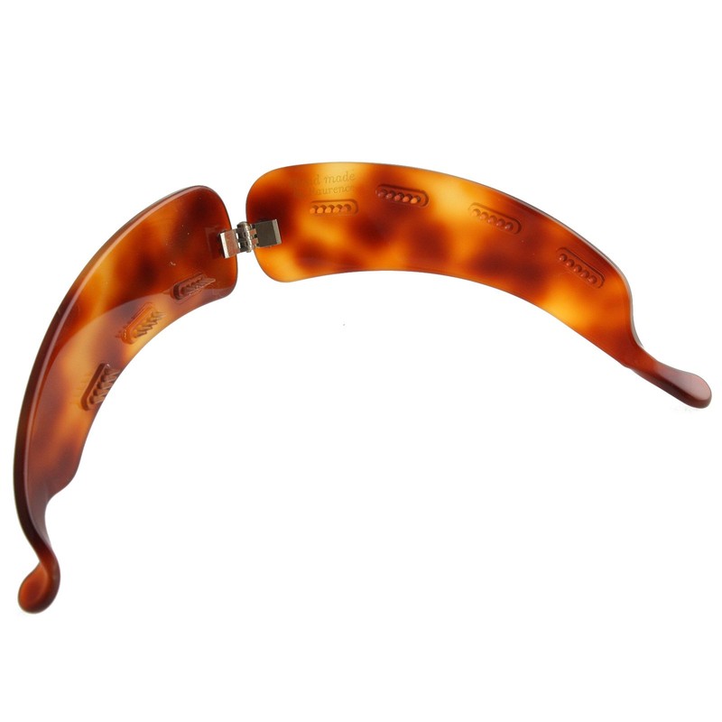 Vingtaine H-209-SH Tortoise Shell Banana Clip, Mini Size, Simple, Hair